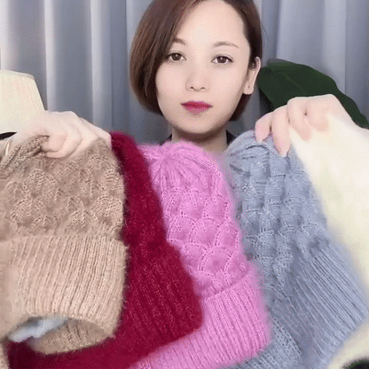 CozySnow™Windproof Multi-Purpose Knitted Winter Hooded Scarf